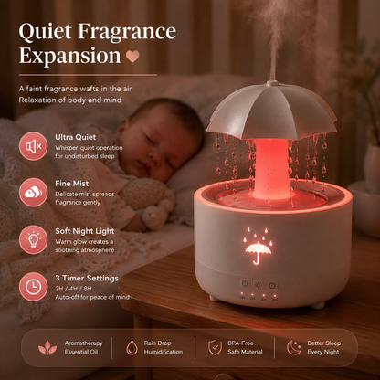 Hushby™ Aroma-Snooze Plus | 4-in-1 Baby Sleep Aid System