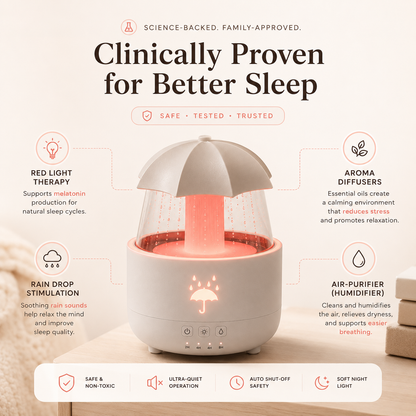 Hushby™ Aroma-Snooze Plus | 4-in-1 Baby Sleep Aid System